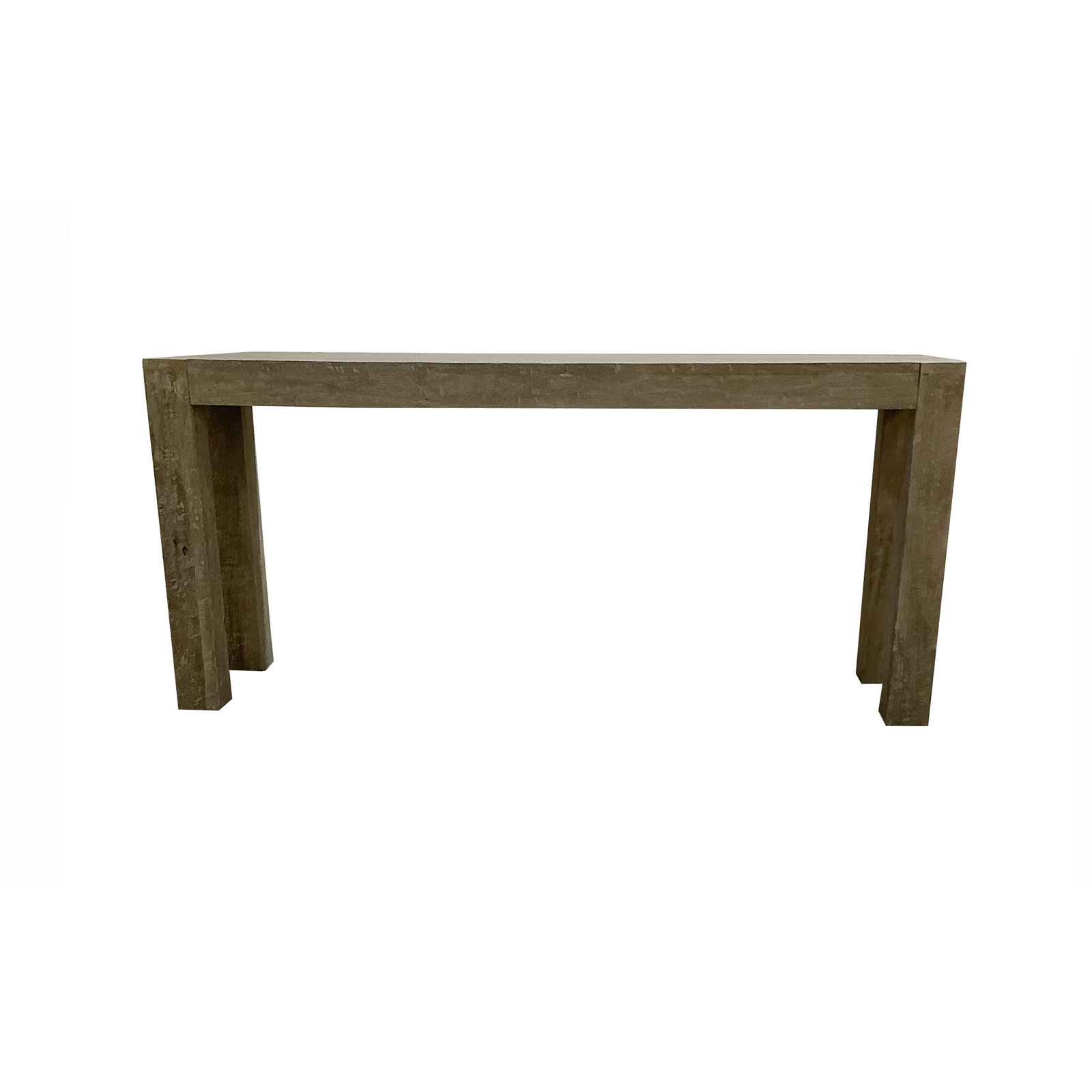 Gracie Oaks Alaistair 72'' Solid Wood Console Table